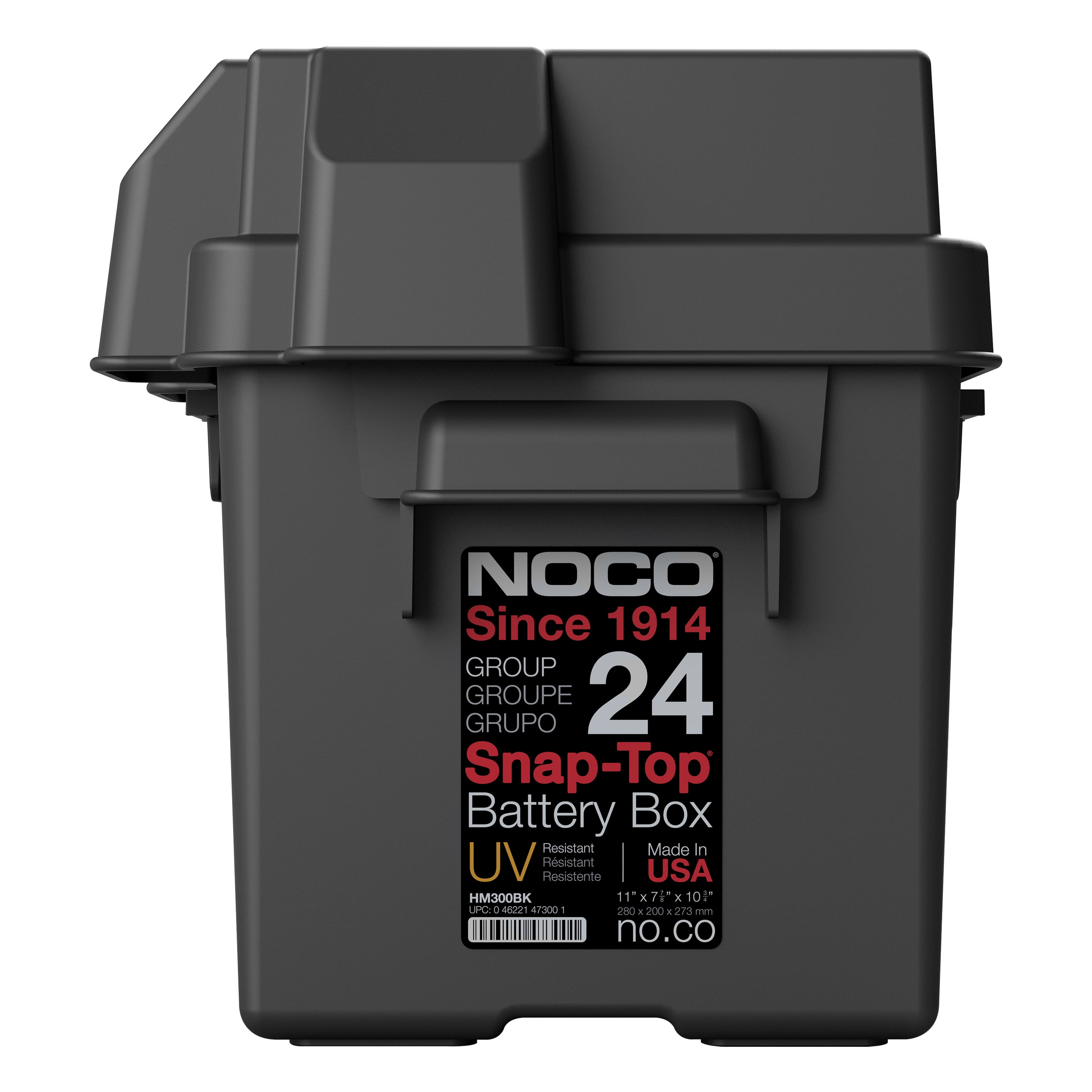 NOCO HM300BK Group 24 Snap-Top Battery Box - Walmart.com