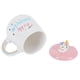 thumbnail image 5 of Taza con forma de animal, cuchara, taza de agua con tapa, linda taza de cerámica, taza de café, accesorios para beber, tipo 3, 5 of 14