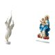 thumbnail image 5 of Escultura de pluma acrílica, estatua moderna de resina, colección de arte, artesanía, adorno de escritorio, figura decorativa única para vacaciones, o, 5 of 8