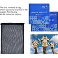 thumbnail image 7 of FREEAMG Puzzles for Adults 500 Pieces - Funny Giraffes Jigsaw Puzzle Family Game Intellective Toys Wall Art Work for Educational Gift Home Decor, 7 of 7