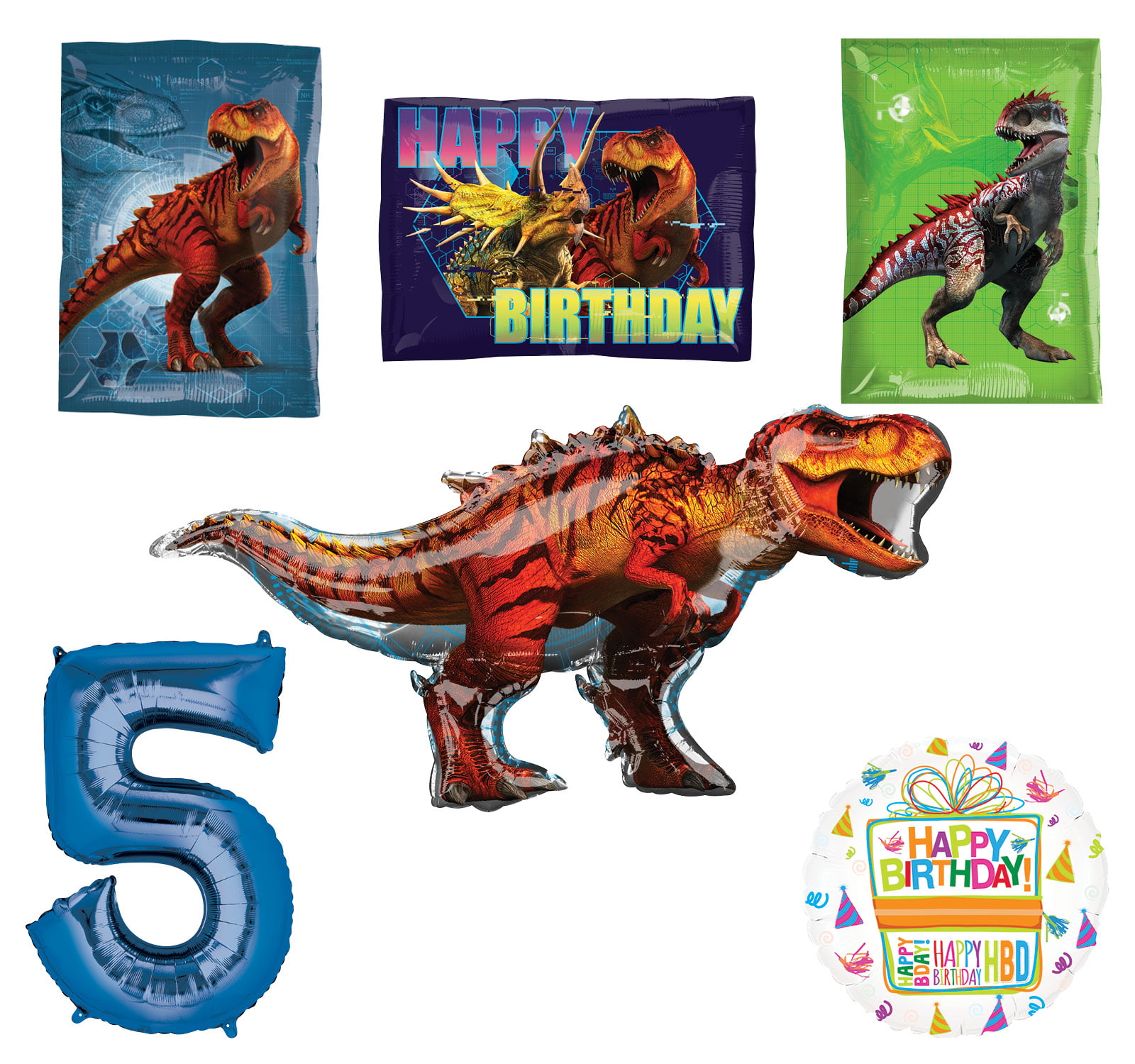 Jurassic World Birthday Candle Set Of 4 One Size 