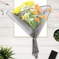 thumbnail image 4 of OULII 20Ud Papel Floral Negro Para Envolver Ramos Papel Resistente Para Embalaje Y Eventos, 4 of 8