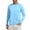 Sky Blue, variant on Men's Short Sleeve Performance Shirt UPF for Running Outdoor Training Size S