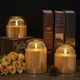 thumbnail image 2 of Velas sin llama Volnyus Gold Glass con control remoto LED de cera, 2 of 6