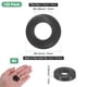 thumbnail image 3 of Uxcell 120-Pack M2 Arandelas Planas de Nylon 2mm ID 5mm OD 1mm Grosor Espaciador de Sellado Junta Anillo Negro, 3 of 6