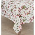 thumbnail image 5 of Saro Lifestyle Holiday Tablecloth With Holly and Ribbon Design 60 x 160 Rectangle, 5 of 5