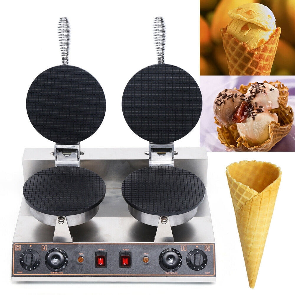 Ice cream waffle outlet maker machine