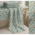 thumbnail image 6 of Soimoi Green Cotton Voile Fabric Insect & Cat Animal Fabric Prints by Yard 56 Inch Wide, 6 of 7