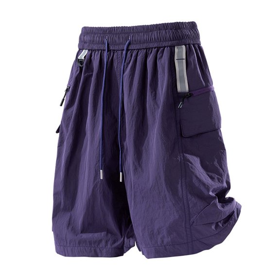 Admvng Cargo Shorts for Men Casual Summer Lightweight Hiking Big & Tall Knee-Length Shorts