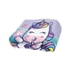thumbnail image 3 of Cobija Manta Frazada Juana Gallo Diseño de Unicornio Kawaii, 3 of 5