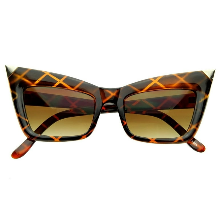 Super Cateye NYC Designer Inspired Fashion Cat Eye Sharp High