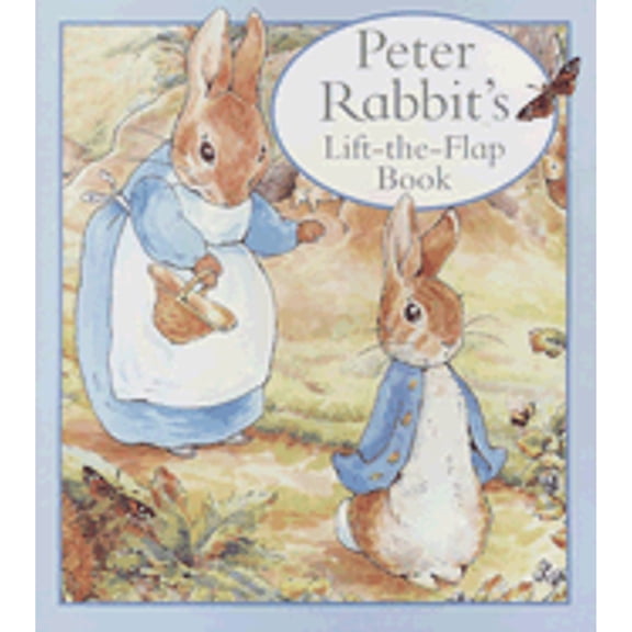 Pre-Owned Peter Rabbit's Lift-The-Flap Book (Hardcover) by Beatrix Potter, Elizabeth Law