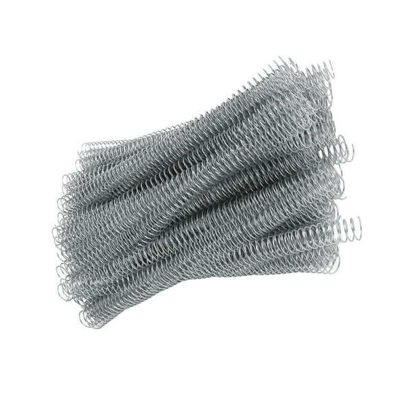 Lot de 100 Bobines de Reliure en Spirale 19 mm Pas 4:1 Capacité de 48170 Feuilles pour Papier A4 Projets de Bureau et Universitaires
