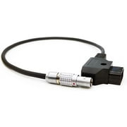 D-tap to 0B 2-Pin Flexible Power Cable for Teradek SmallHD ARRI RED Form Gold V Mount Dtap to 0B 2-Pin Male Plug