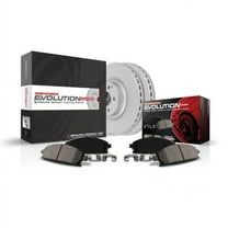 PowerStop Front Geomet Coated Brake Rotor and Pad Kit Fits: MINI COOPER Select Models CRK6665