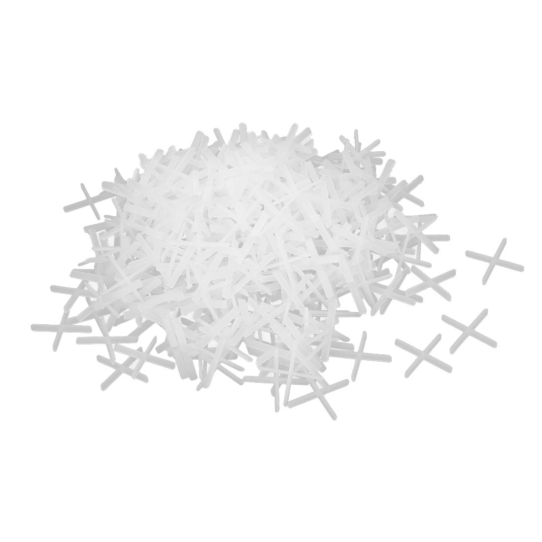 Wall Floor Ceramic Tile Plastic Cross Spacer 1mm White 500pcs