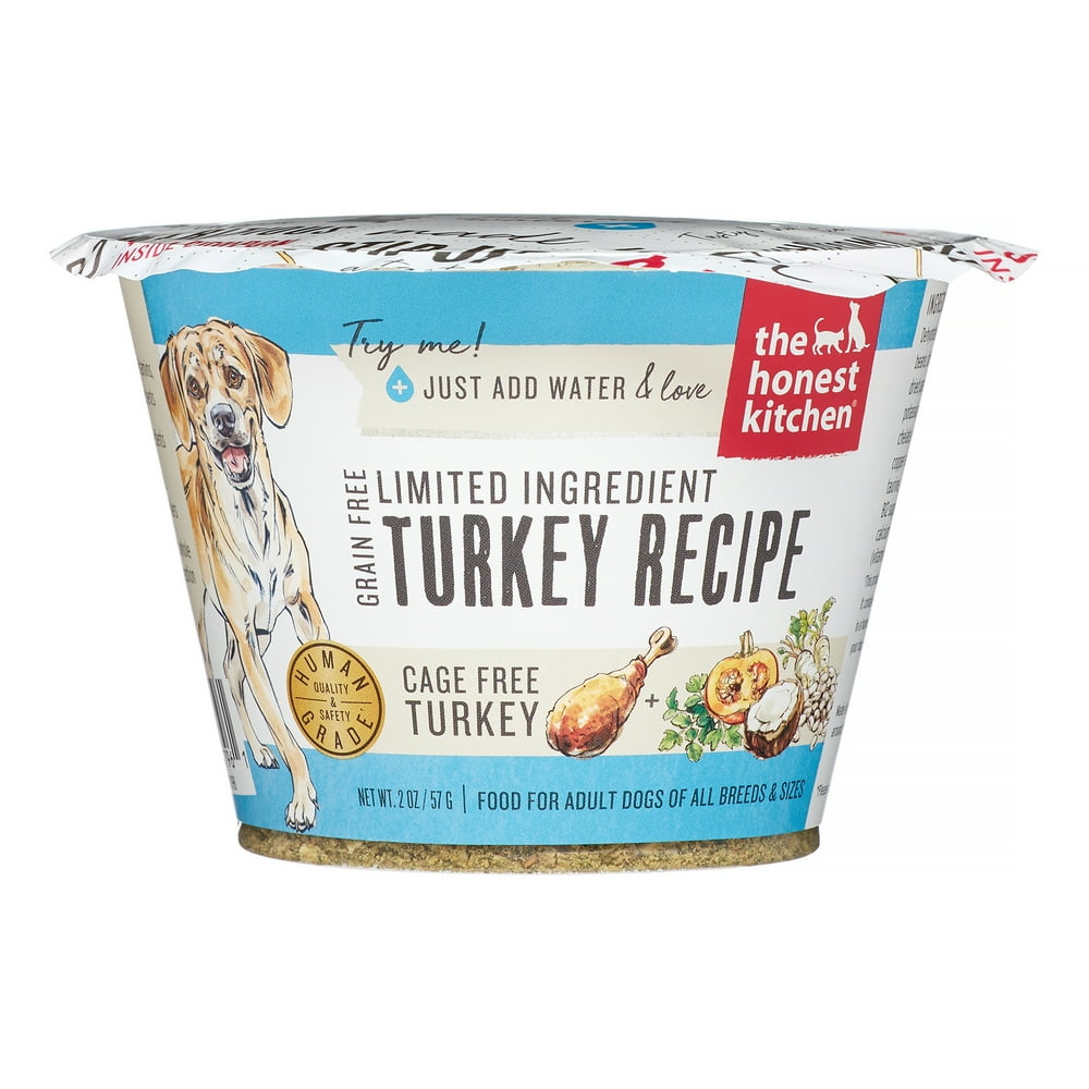 The Honest Kitchen Limited Ingredient Turkey Dog Food Recipe, 2 oz