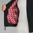 thumbnail image 5 of Men's J. Palmer Black Kansas City Chiefs Lightweight Cover-4 Tri-Blend Full-Zip Jacket, 5 of 5