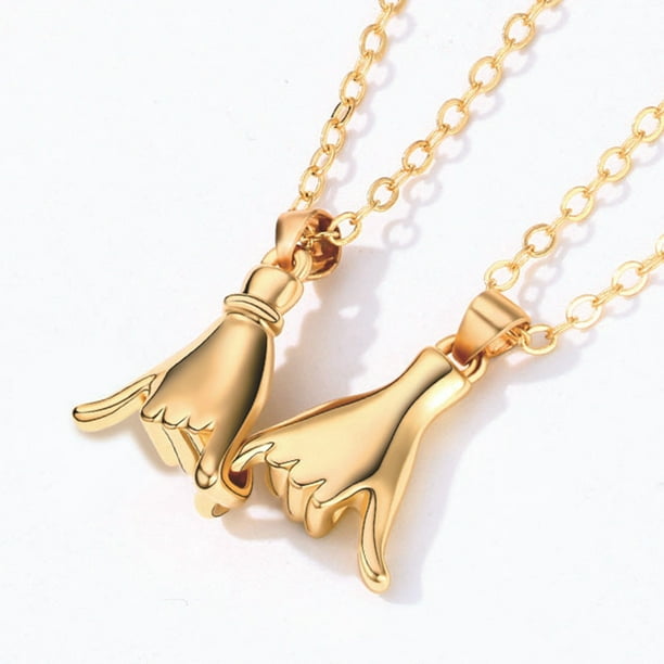 Pinky swear necklace deals