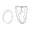 1 Set, variant on 4 Pcs/Set Women Jewelry Set Double-layered Necklace And Bracelet Hollow Out Chain Shimmering Surface Adjustable Length Neck Wrist Jewelry for Banquet Prom