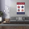 thumbnail image 4 of Epic Graffiti 'Stars of America' by Cindy Jacobs, Giclee Canvas Wall Art, 40"x60", 4 of 8