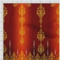 thumbnail image 2 of Soimoi Poly Georgette Fabric Paisley Panel Printed Craft Fabric by The Yard 52 Inch Wide, 2 of 3