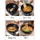thumbnail image 2 of Fish Scale Pattern Flat Bottom Non-Stick Pan with Lid, New Uncoated Non-Stick Household Cooking Pan, Round Cooking Wok for Induction & Gas Stoves, Dishwasher-Friendly (26cm/10.24in), 2 of 7