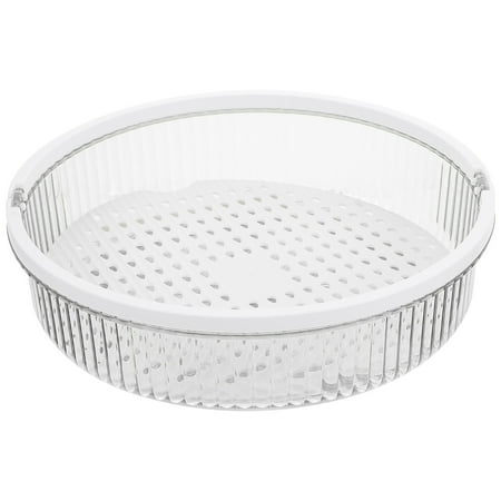 

Multi-functional Kitchen Turntable Fashion Spice Rotating Tray Draining Rotating Round Turntable