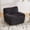 Black, variant on S-HOME Modern Chenille Oversized Sofa Chair with Ergonomic Design 42 Inch Deep Seat for Living Room Bedroom or Dorms, Beige