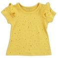 thumbnail image 5 of Nannette Toddler Girl Tee, Overalls and Headband Set, Sizes 2T-4T, 5 of 6