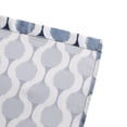 thumbnail image 6 of Mainstays Allister Blue Fabric Shower Curtain, 72 in x 72 in, 6 of 8