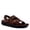 BROWN, variant on Men's Nofar Slingback Slide Sandal