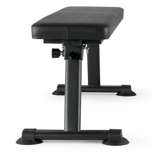 KFFKFF Sturdy Weight Bench, Collapsible Fitness Bench for Comprehensive Exercise, Versatile Gym Bench for Home Use, Supports up to 1000 LBS, Ideal for Strength Workouts and Core Training