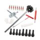 thumbnail image 4 of Kit de herramientas de cambio rápido para válvula de neumático, extractor de vástago de válvula, herramienta de extracción, reemplazo para Negro 22 Piezas, 4 of 8