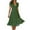 Green, variant on YanHoo Women's Maxi Dresses Ruffle Sleeveless V Neck Dot Print Waist Dress Summer Casual Long Dress