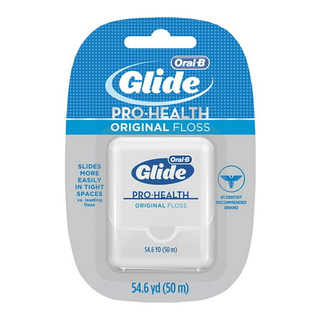 Oral-B Glide Pro-Health Original Floss 50 M, 50.000 Meter, Effectively removes tough plaque between teeth and just below the gum line.^Silky-smooth,.., By Oral B Ship from (Best Way To Remove Plaque From Teeth)