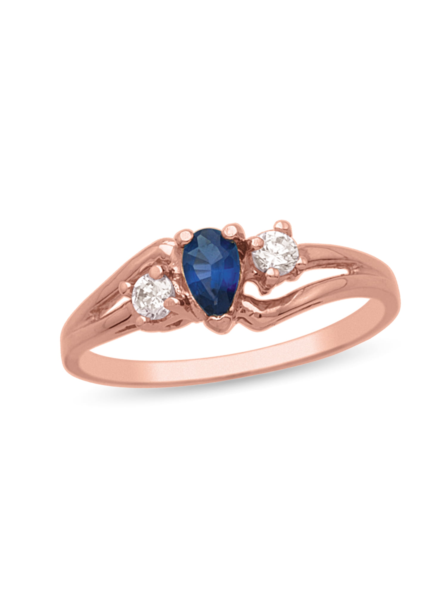 Personalized Daughter's Birthstone Ring in 10K Gold by Jewlster