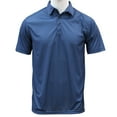 thumbnail image 1 of Burnside Golf Polo de Performance Dot pour Homme, Bleu Marine Moyen, 1 of 2