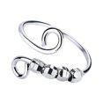 thumbnail image 2 of Anxiety Fidget Ring Women Spinning Rings With Beads Stress Relief Spinning Ring, 2 of 8