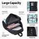 thumbnail image 4 of Easygdp Vintage Floral Mochila para Niños y Niñas con Set de Caja de Almuerzo y Estuche para Lápices 3 en 1, Mochila Escolar Estampada para Adolescentes, 4 of 7