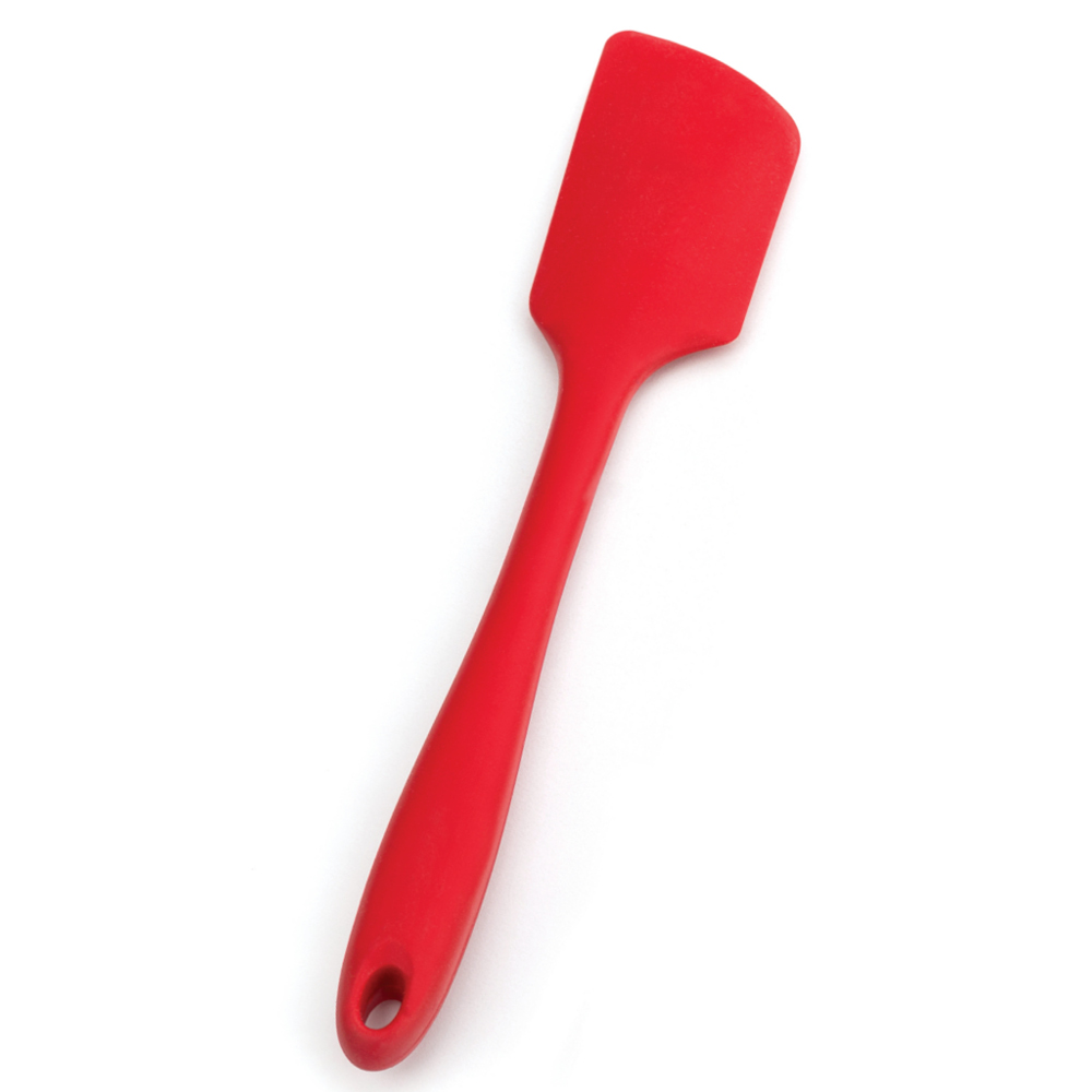 RSVP Ela's Red Silicone 11 Inch Spatula