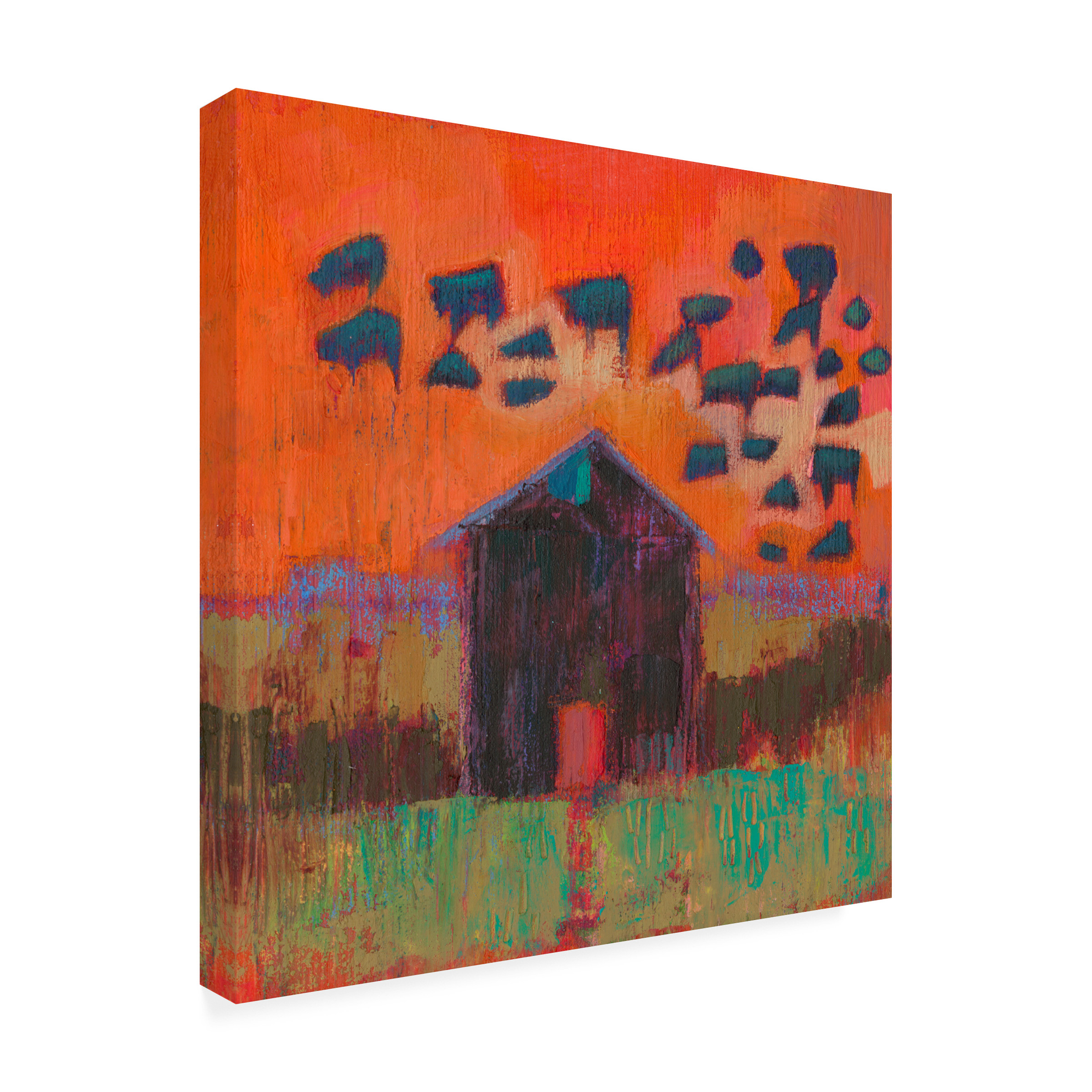 Sue Jachimiec 'Kasten Barn' Canvas Art