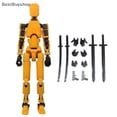 thumbnail image 1 of QualitChoice 13pcs/set Fully Jointed Action Figure Doll 3D Printed Mannequin Robo Freely Assemblable Combinations orange, 1 of 6
