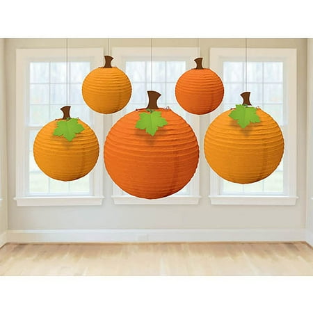 - Fall Pumpkin Paper Lanterns