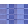 thumbnail image 1 of Ahgly Company Machine Washable Indoor Rectangle Transitional Sky Blue Area Rugs, 8' x 12', 1 of 7