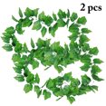 thumbnail image 1 of Coofit 2PCS Artificial Vines Decorative Hanging Plant Leaves Artificial Grape Leaves, 1 of 10