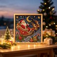 thumbnail image 4 of DIY Christmas Pearl Diamond Art Painting Kit, 7.87in Christmas Pearl Beads Art Craft for Adults Beginner, Xmas Diamond Dots Beads Painting for Home Wall Decor, 4 of 7