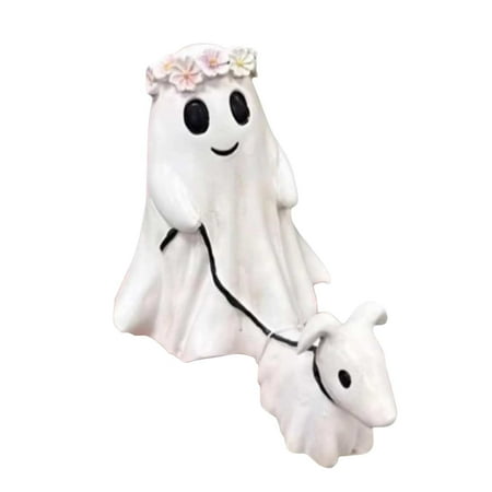 

Ghost Walking Ziwoki Halloween Ghost Walking Dog Statue Spooky Ghost Dog Halloween Figurine His Ghost Dog 2024 New Halloween Statue Ghost Decor for Indoor Outdoor Funny Gifts for Family Friends Kids(1