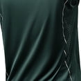 thumbnail image 4 of HappyYEE Men's Athletic Tank Tops, Casual Round Neck Sleeveless T-Shirt, Plus Size Summer Quick Dry Gym Fitness Tanks Green L, 4 of 8