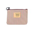 thumbnail image 1 of Lubelski Mode Toile Femmes Mini Portefeuille Pochette Rayures Grille Sac de Rangement Porte-Cartes Sac à Main, 1 of 7